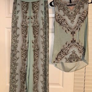 BCBG XXS outfit top and bottom